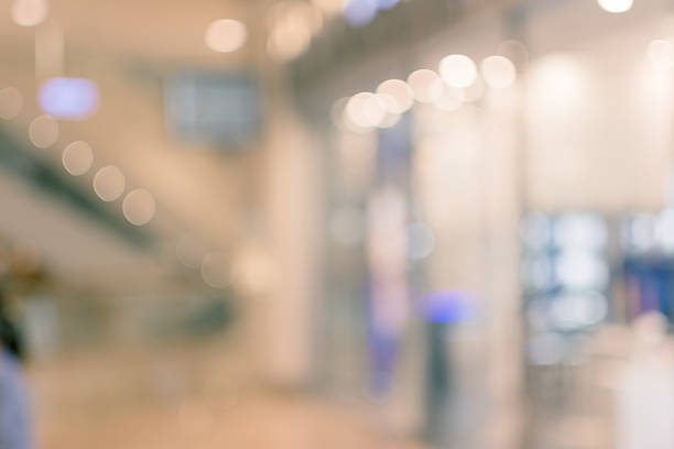 istock Abstract background of shopping mall 525262549