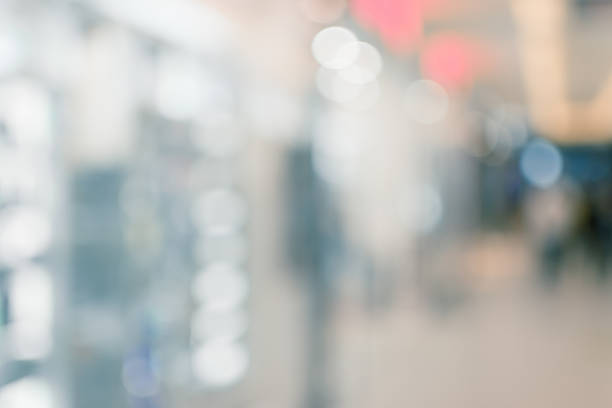 istock Abstract background of shopping mall 525263771