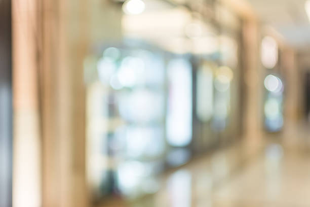 istock Abstract background of shopping mall 525270911
