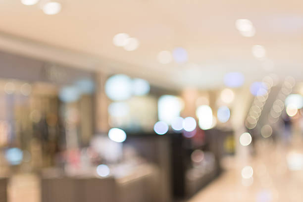 istock Abstract background of shopping mall 525271729