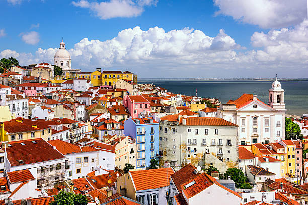 istock Lisbon, Portugal Skyline at Alfama 525273803