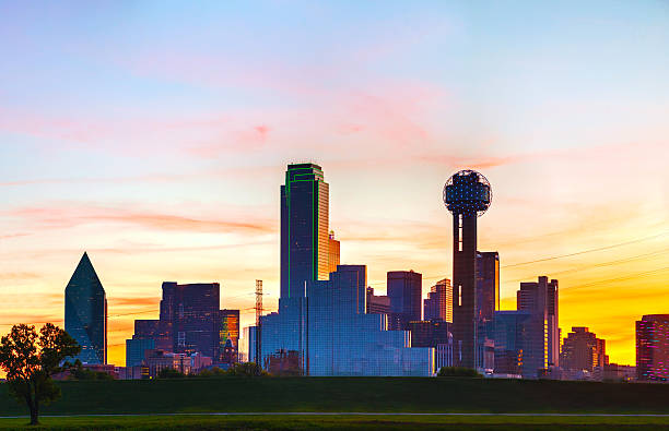 istock Panoramic overview of downtown Dallas 525297805