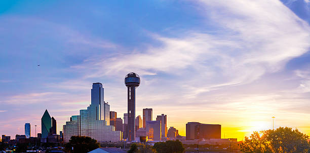 istock Panoramic overview of downtown Dallas 525297807