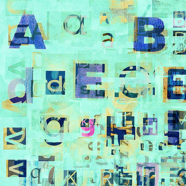 istock newspaper, magazine collage grunge background 525299241