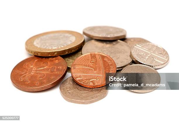 British Money Stock Photo - Download Image Now - Coin, Abundance, Banking