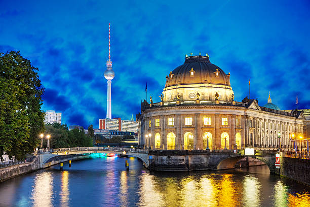 istock Berlin cityscape in the night 525301495