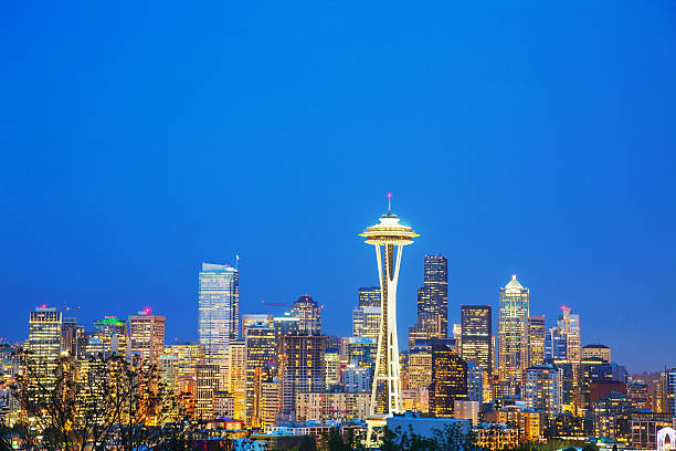 istock Downtown Seattle as seen from the Kerry park 525316927