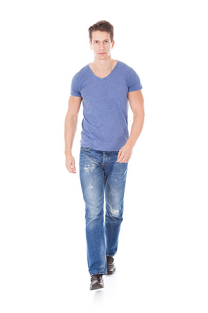 istock Portrait Of Young Man Walking 525316939