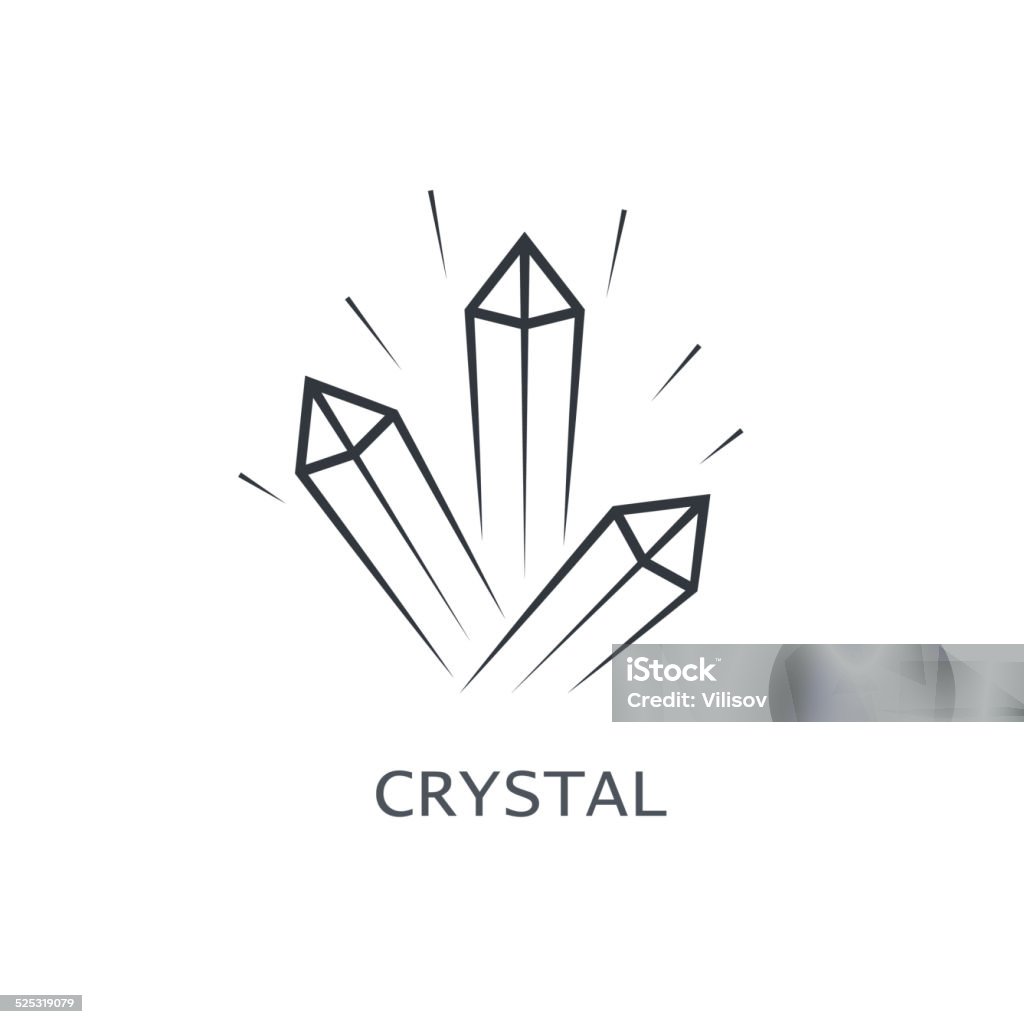 Krust Symbol Crystal Symbol Stock Illustration - Download Image Now - Black Color ...