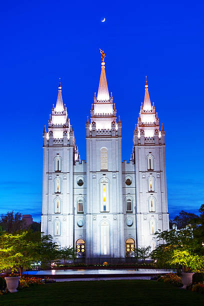 istock Mormons Temple in Salt Lake City, UT 525319295