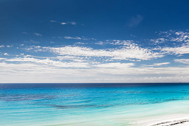 istock Caribbean beach with white sand and turquoise water 525321871