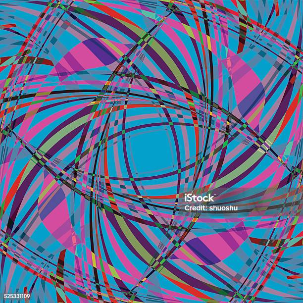 Ilustración de Patrón De Tecnología Abstracto Colorido Fondo De Raya y más Vectores Libres de Derechos de Abstracto