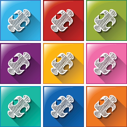 Math Buttons Stock Illustration - Download Image Now - Activity, Angle ...