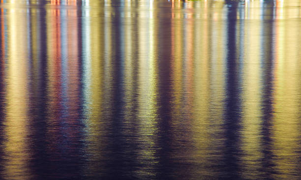 istock Colorful light reflect on the water 525333561