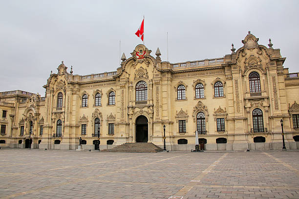 istock Government Palace in Lima, Peru 525336464