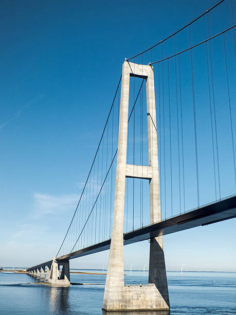 istock Great Belt Suspension bridge, Denmark 525336716