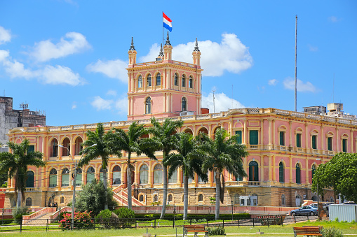 Palacio presidencial en Asunción, Paraguay photo