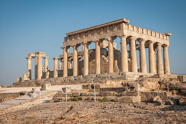 istock Afaia Temple, Aegina, Saronic Gulf, Greece 525339293