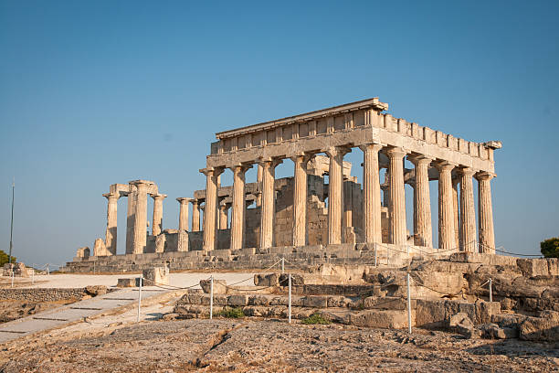 istock Afaia Temple, Aegina, Saronic Gulf, Greece 525339295