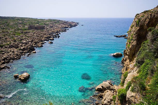 istock Beautiful bay on Crete island, Greece 525339516