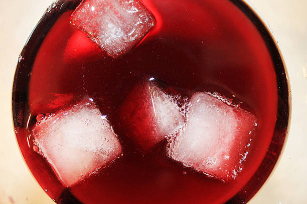 istock Glass of red wine close-up 525343268