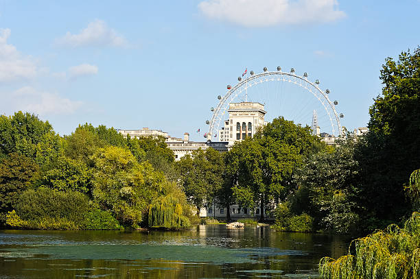 istock St. James's Park and London Eye 525344507