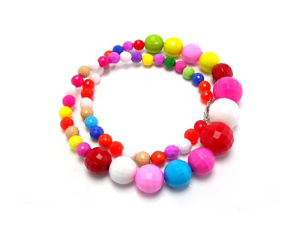 istock colorful wood bead necklace 525345337