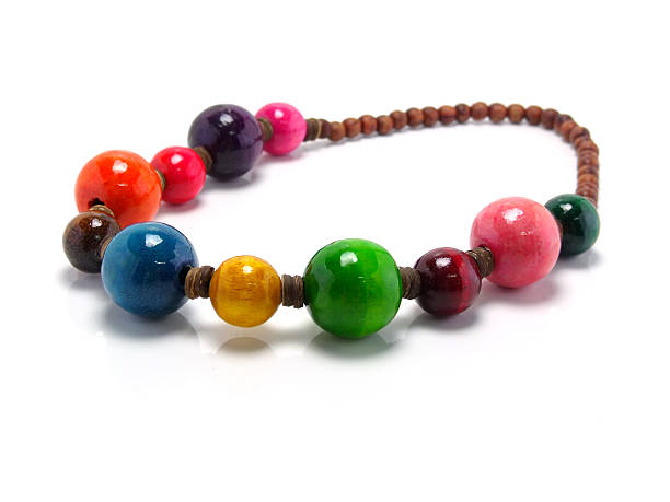 istock colorful wood bead necklace 525346271