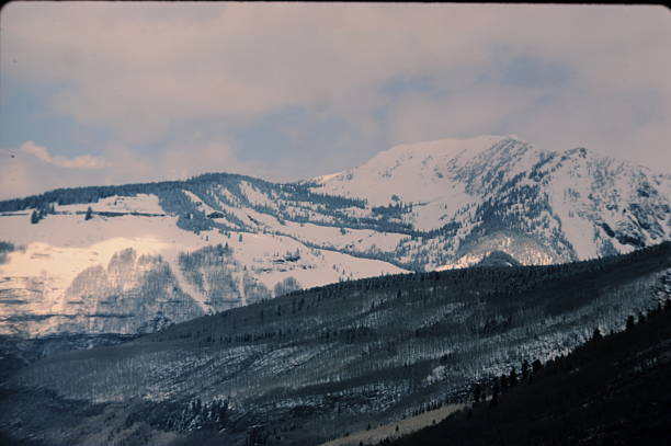 istock Colorado Rockies After Spring Snowfall Circa 1975 525349436