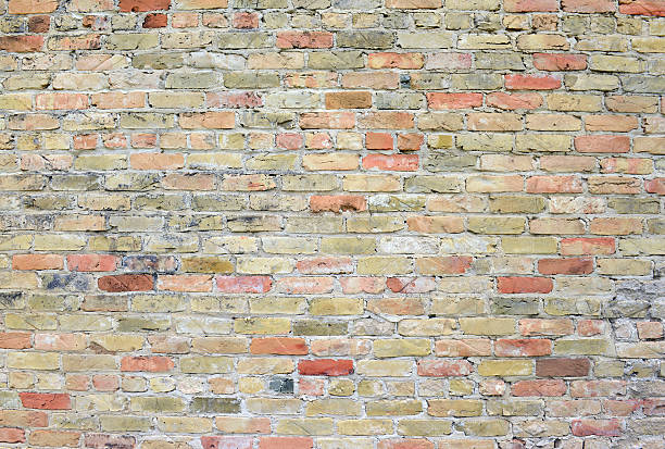 istock brick wall facade of building background 525350598
