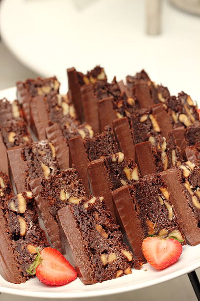 istock Brownie closeup chocolate cake 525351193