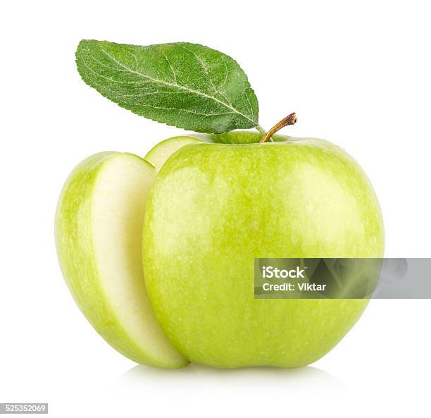 Green Apple Stock Photo - Download Image Now - Apple - Fruit, Cut Out, Food