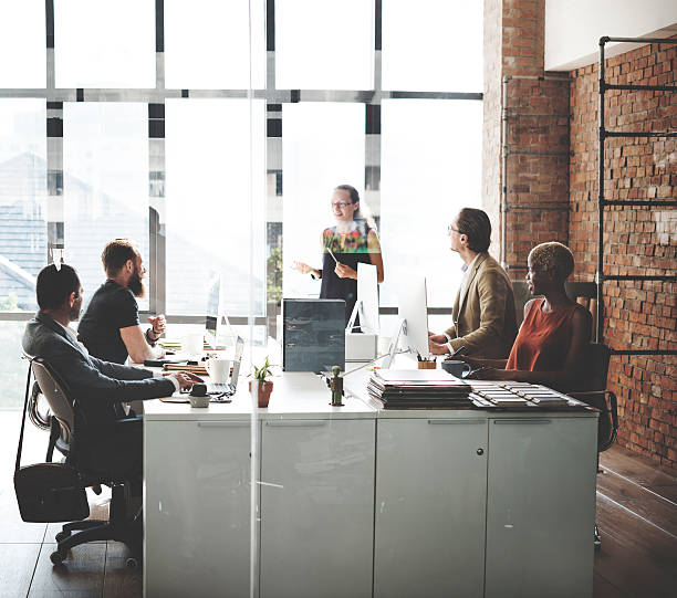 istock Business Team Busy Working Talking Concept 525352442