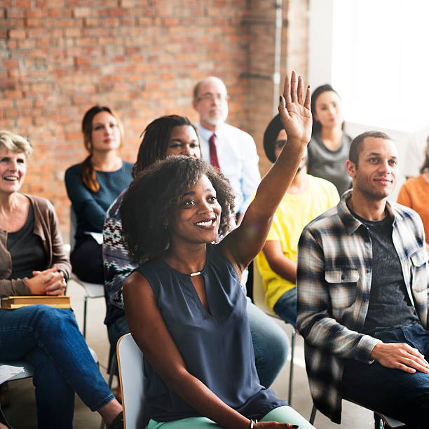 istock Business Team Meeting Seminar Training Concept 525352646
