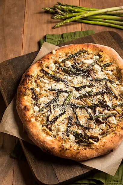 Photo of Asparagus Pesto Pizza