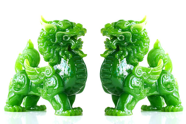 Jade Pixiu ,Chinese lucky animal mascot