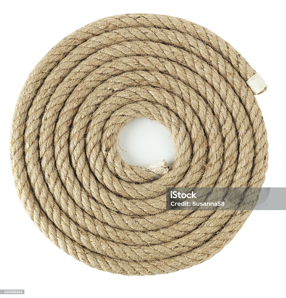 Rope roll Bicycle Stock Photo