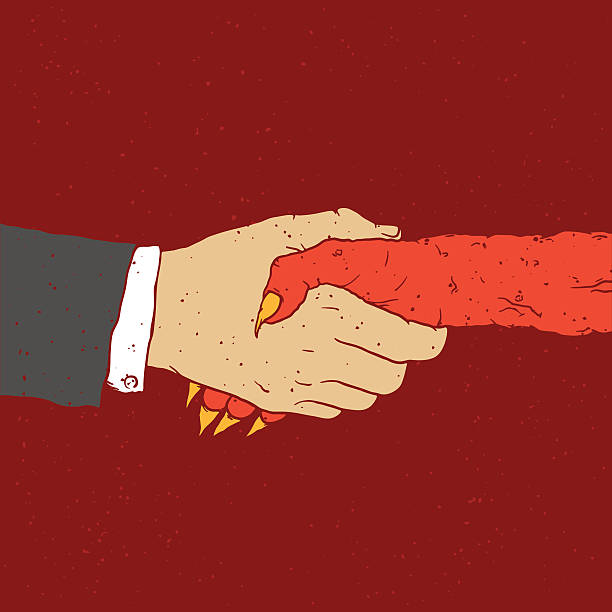 Smiling Devil Contract 610+ Devil With A Contract Stock Photos, Pictures & Royalty-Free Images ...
