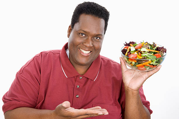 istock Mid-adult overweight man 525357495