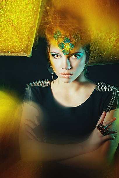 istock Fashion woman with accessories 525363769