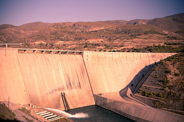 istock Big Dam on Guadalfeo River 525365008