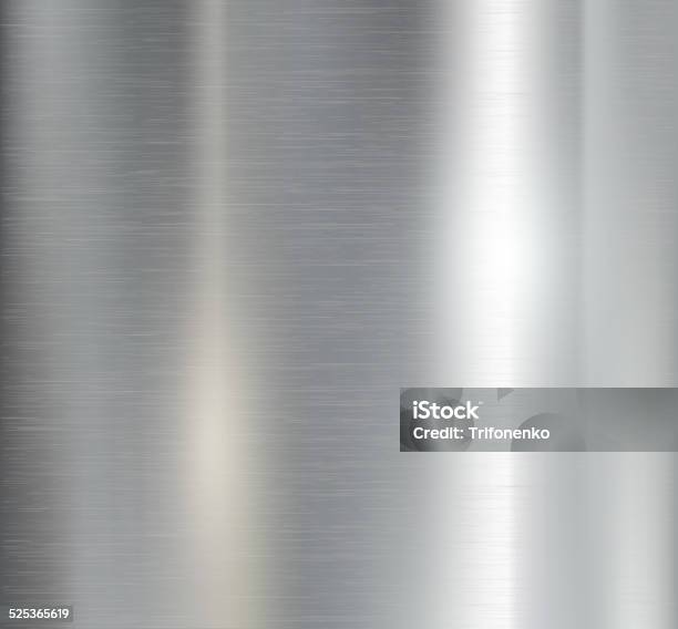 Metal Background Stock Illustration - Download Image Now - Silver Background, Vector, Shiny