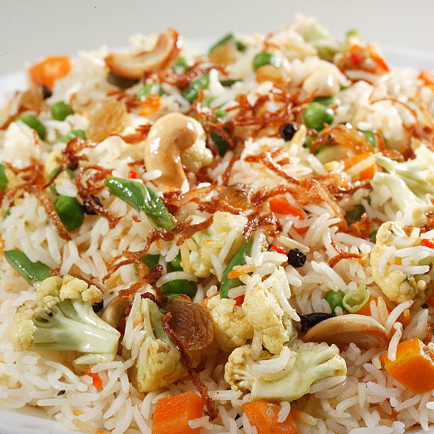 Vegetable Biryani, Veg Biryani, Indian food