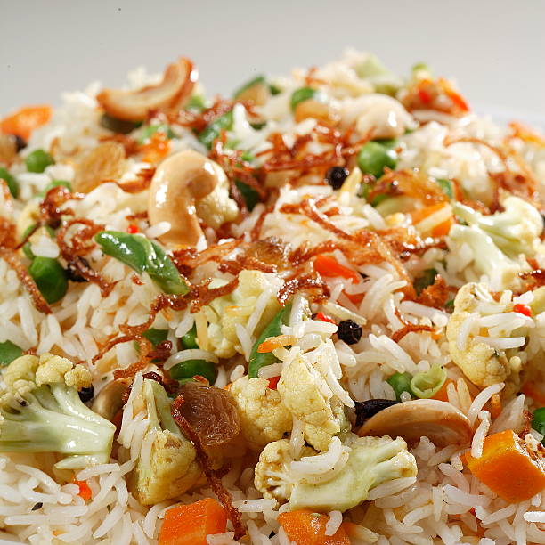 Vegetable Biryani, Veg Biryani, Indian food