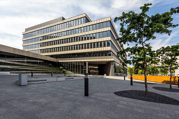 istock Modern office building, Warsaw, Poland 525367222