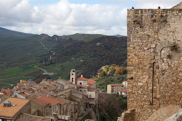 istock View of Sperlinga, Sicily 525381915