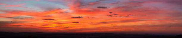 istock Stunning colors sky at sunset 525383149
