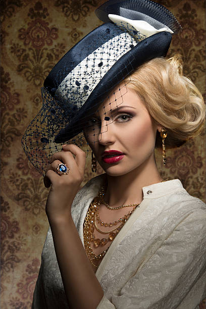 istock Young woman with style in jewelry 525384105