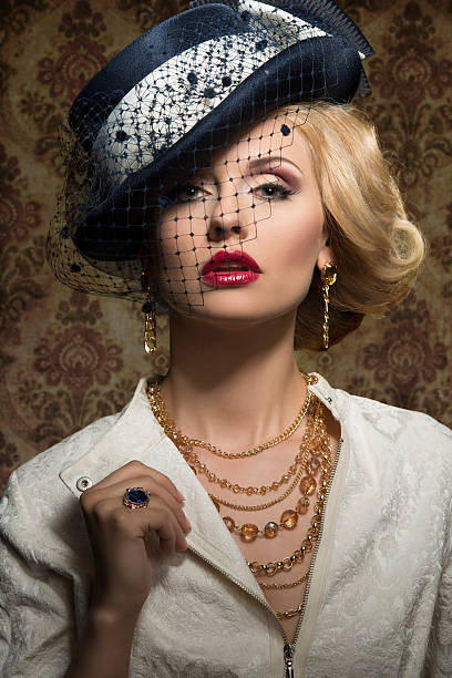 istock Young woman with style in jewelry 525384111