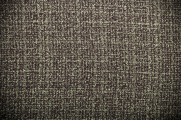 tessuto marrone texture - close to brown wool canvas foto e immagini stock